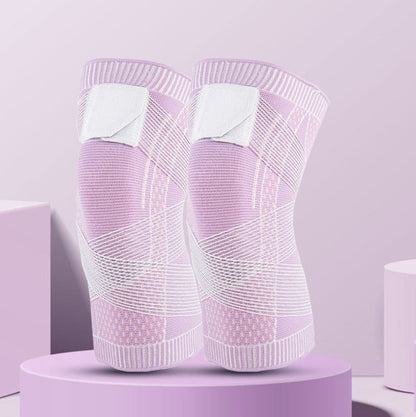 Sportliche Kniebandage – Kompressionsstütze als Sleeve