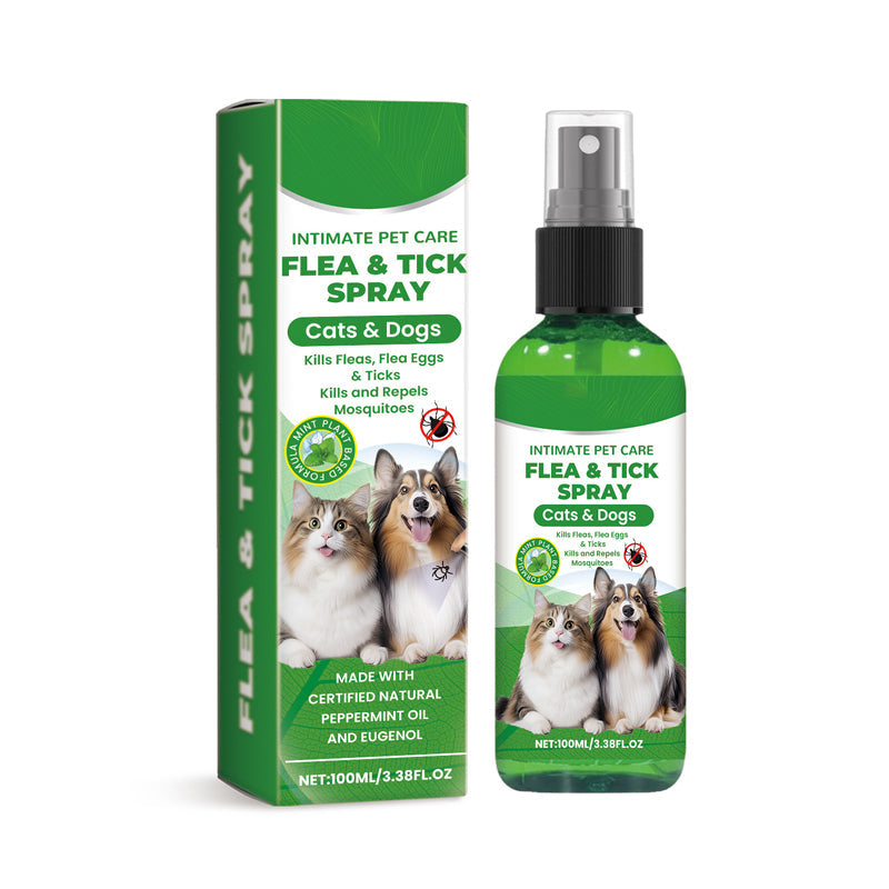 1+1 GRATIS | FurShield™ | Natürliches Schutzspray gegen Flöhe, Zecken & Mücken