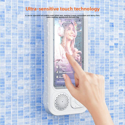 ShowerSound™ | Wasserdichte Handyhalterung mit Bluetooth-Lautsprecher