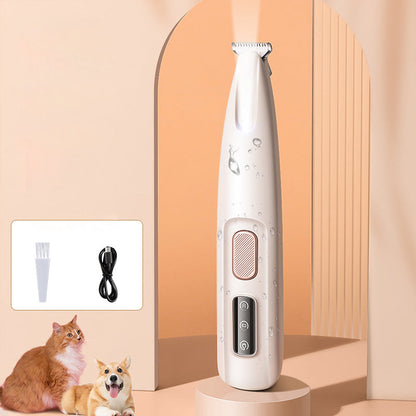 PetTrim Pro - Haustierhaarschneider mit LED-Licht | 50% RABATT