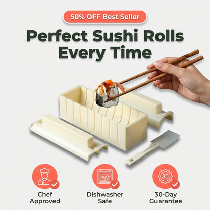 🍣 Sushi-Rollset – Perfektes hausgemachtes Sushi ganz ohne Vorkenntnisse