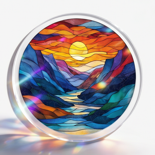Lunavia™ – Buntglas-Sonnenfänger-Puzzle [Letzter Tag Rabatt]
