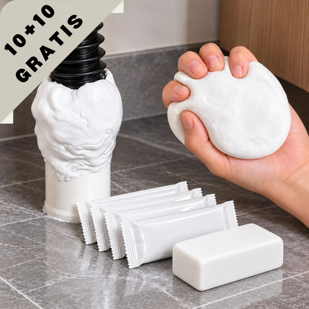 10+10 GRATIS | StopLeaks™ – Undichte Stellen & Zugluft sofort mit Abdichtknete verschließen!