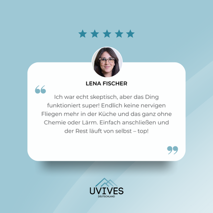FlyFree – Leise & Chemiefrei gegen Fliegen