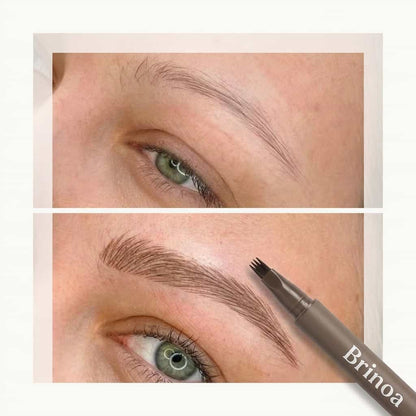 Wasserfester Microblading Augenbrauenstift – Wischfest, 12 Stunden Halt