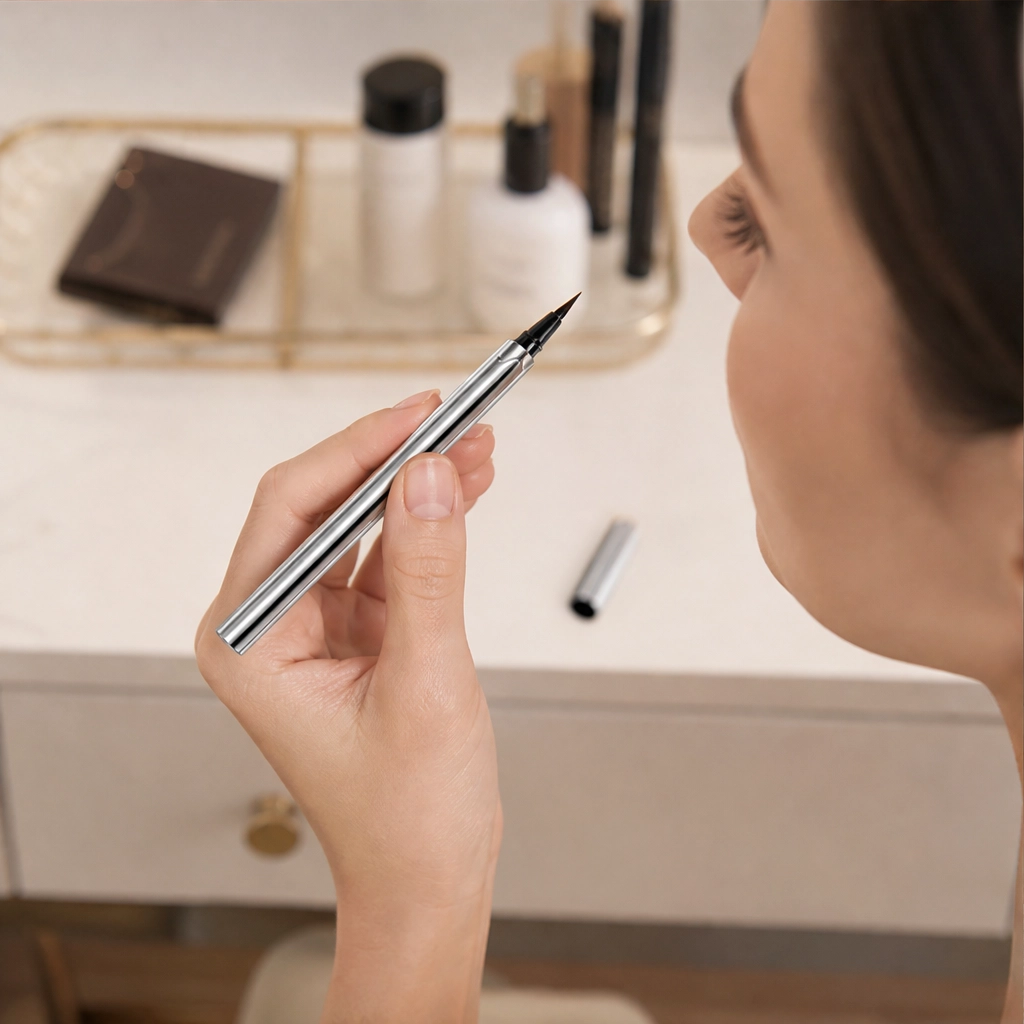 Linelle – Ultra-Fine 4-in-1 Waterproof Liner Pen for Brows, Eyes & Hairline + Buy 1 Get 1 FREE