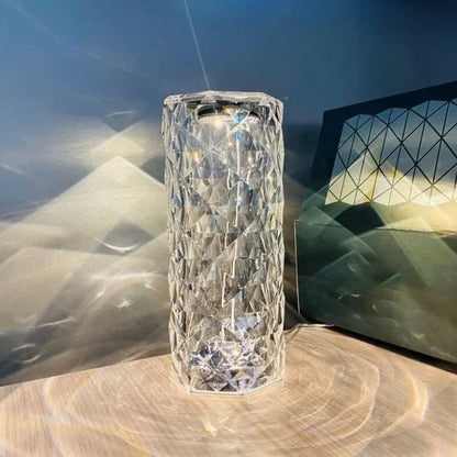 Velurea — Kristall-LED-Tischlampe mit farbwechselndem Licht