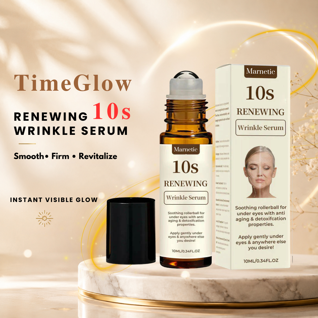 TimeGlow – Erneuerndes 10-Sekunden-Anti-Falten-Serum