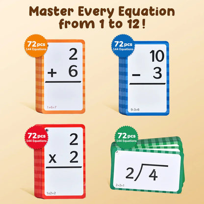 MathGenius Pro - Mathe-Flash-Karten und Pop Fidget Chart | 50% RABATT