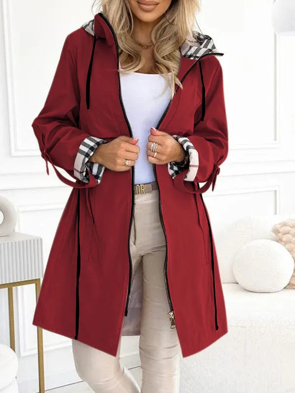 Urban Plaid Übergangsjacke – Stilvoll durch kühle Tage | 50 % RABATT