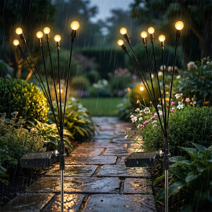 LumiFire™ – Solarbetriebene Glühwürmchen-Gartenlichter für stimmungsvolle Abende [50% Rabatt]
