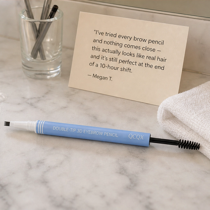 Archelle – 2-in-1 wasserfester Microblading-Augenbrauenstift mit Tönungsbürste + 1 KAUFEN, 1 GRATIS