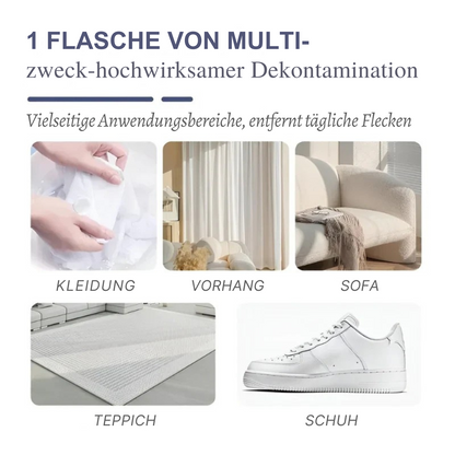 Fleckenentferner mit Enzymen 120 ml | Gegen Fett, Öl, Tinte & Essensflecken | Vorbehandlung für Wäsche | Schonend zu Textilien