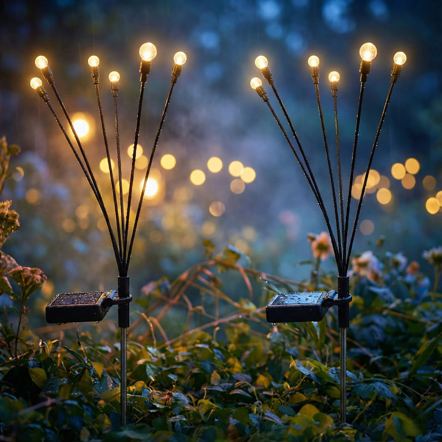 LumiFire™ – Solarbetriebene Glühwürmchen-Gartenlichter für stimmungsvolle Abende [50% Rabatt]