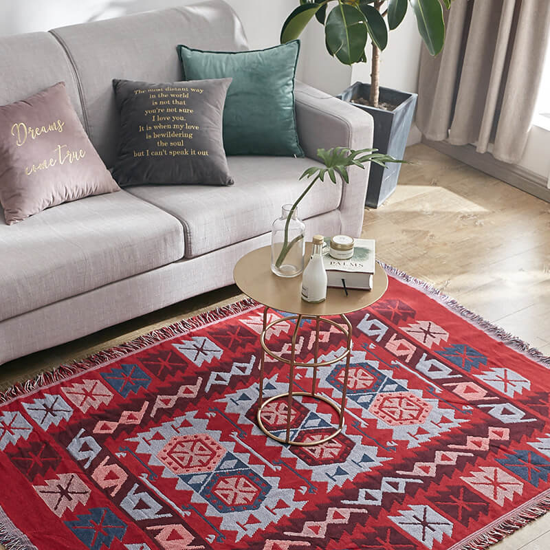 BohoNest™ | Wendbare Bohemian-Wurfdecke mit Quasten