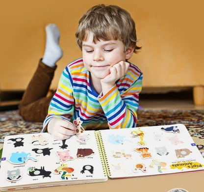Montessori Lautloses Übungsbuch | 50% RABATT