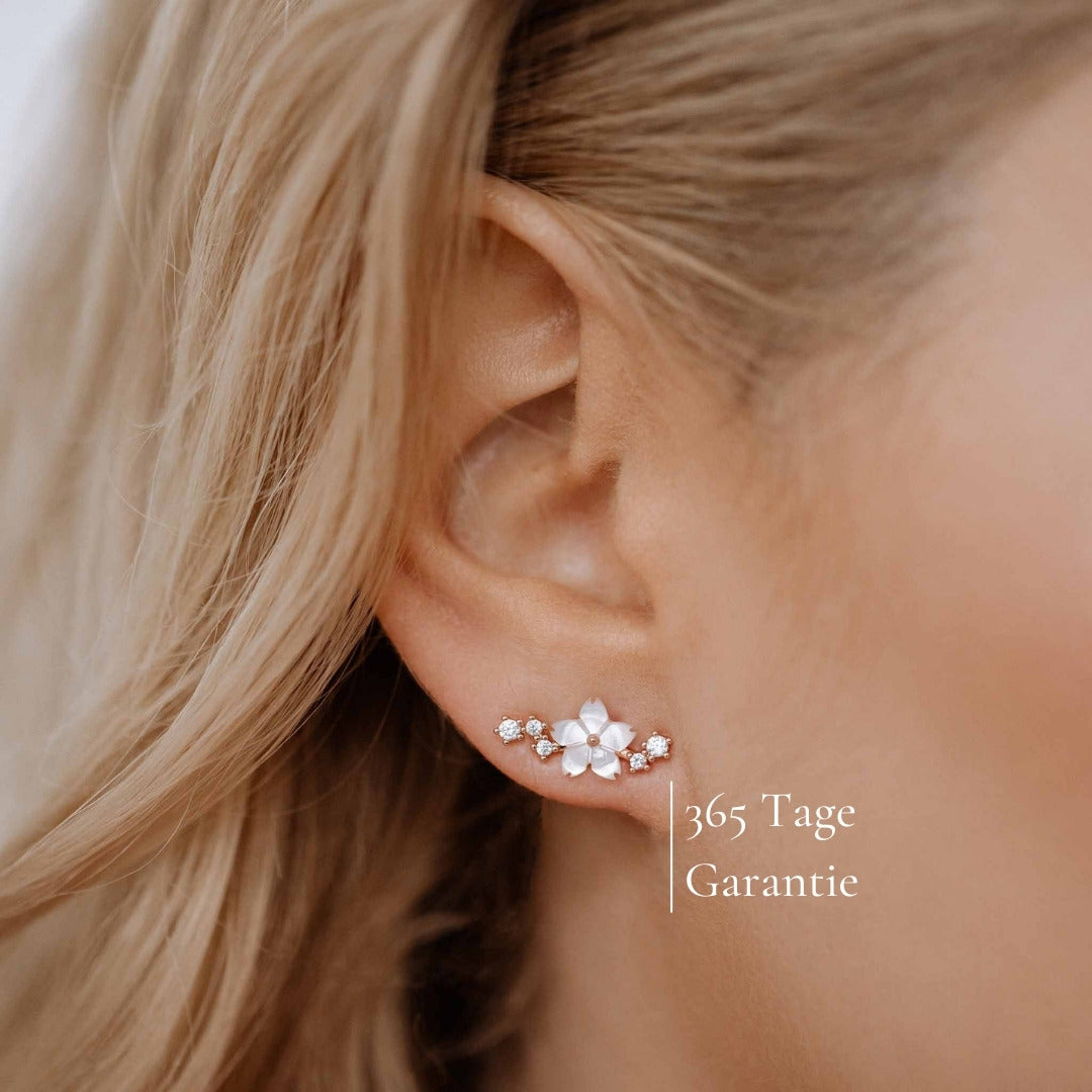 50% Rabatt | Sparkle Blumen Ohrringe [Letzter Tag Rabatt!]