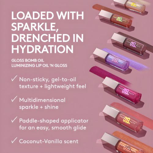 VivaLuxe Shine Oil — Feuchtigkeitsspendendes Lip Oil Gloss für glatte Lippen