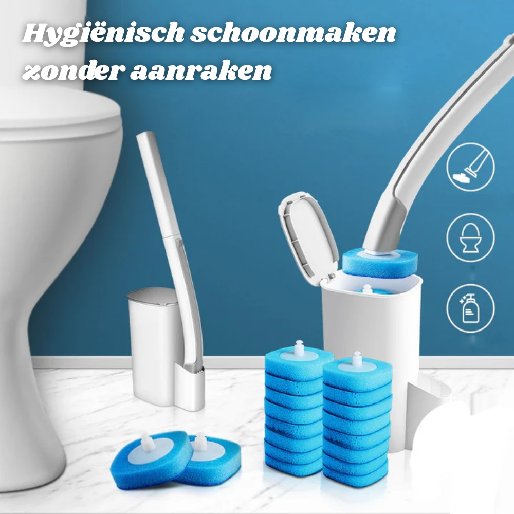 50% Rabatt | CleanSwipe™ | Einweg-Toilettenbürste für hygienische & praktische Reinigung