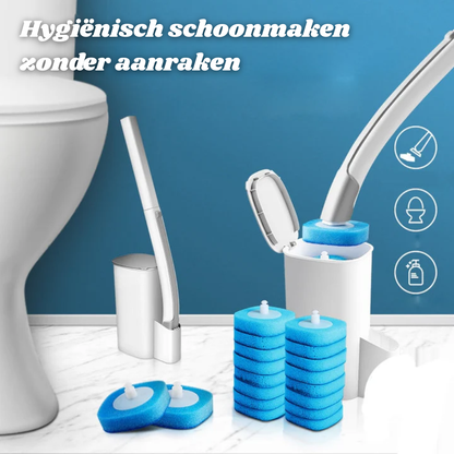 50% Rabatt | CleanSwipe™ | Einweg-Toilettenbürste für hygienische & praktische Reinigung