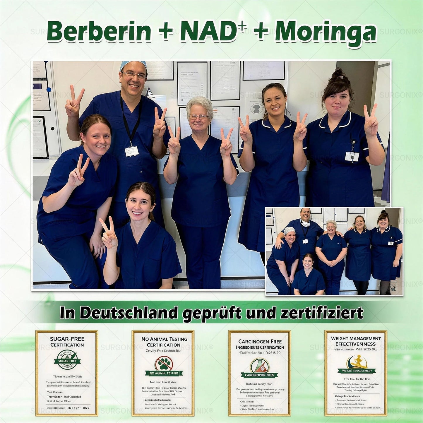 𝗠𝗼𝗿𝗶𝗻𝗴𝗮 · 𝗕𝗲𝗿𝗯𝗲𝗿𝗶𝗻 & NAD+ 10-in-1 Fortschrittliches Nano-Mikronadel-Pflaster – Für die tägliche Unterstützung von Stoffwechsel und Herz-Kreislauf-Gesundheit