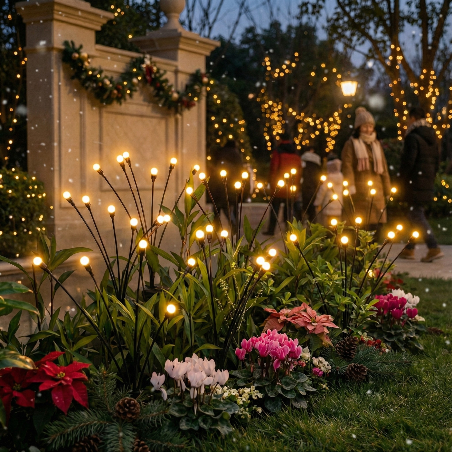 LumiFire™ – Solarbetriebene Glühwürmchen-Gartenlichter für stimmungsvolle Abende [50% Rabatt]