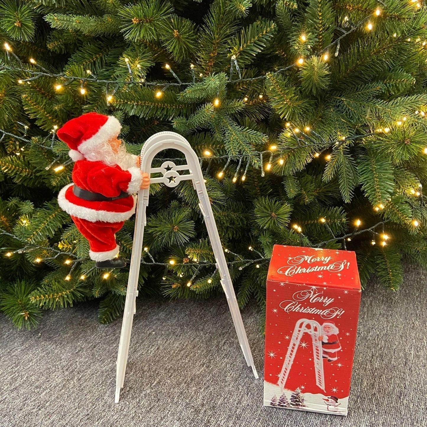 JollyClimb – Tanzender & Singender Weihnachtsmann | 50% RABATT