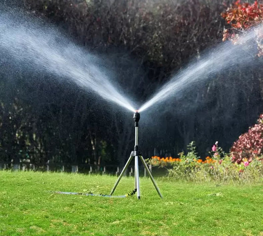 HydroSpin™ | Drehbarer Sprinkler mit Stativ