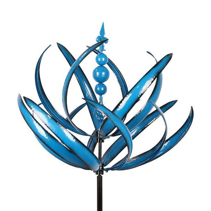 Lotus Windspinner – Bewegende Metall Gartendeko für Frühling & Sommer | 50% Rabatt