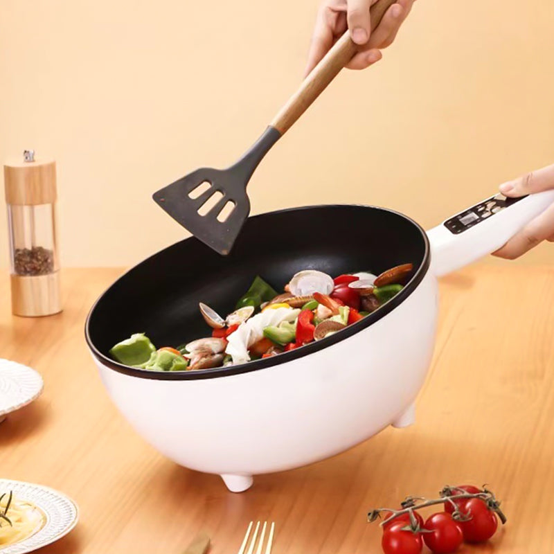 Elektrischer Multikocher 3–4 L | Braten, Schmoren, Dämpfen & Kochen | Antihaft, Timer 1–12 h | Kompakt mit Warmhalten