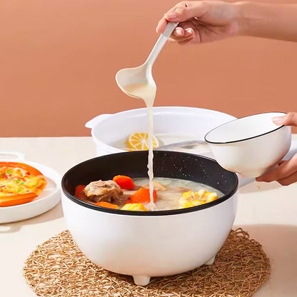 Elektrischer Multikocher 3–4 L | Braten, Schmoren, Dämpfen & Kochen | Antihaft, Timer 1–12 h | Kompakt mit Warmhalten