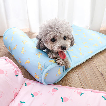 50% Rabatt | CoolPetty™ | Kühlmatte aus Eis-Seide für Hunde und Katzen [Letzter Tag Rabatt]
