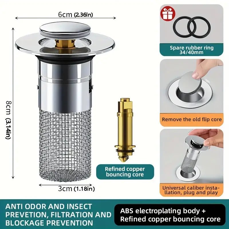 EasyClear™ - Hält Ihre Abflüsse sauber und frisch | 1+1 GRATIS