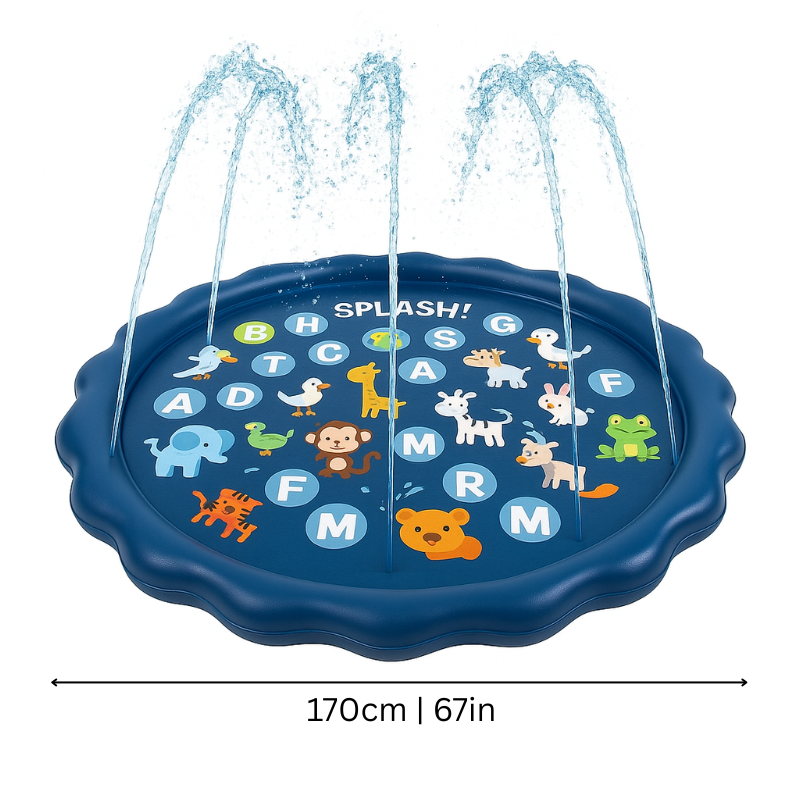 SplashSmart™ | Sprinkler-Matte | Der spaßigste Weg, um sich abzukühlen!