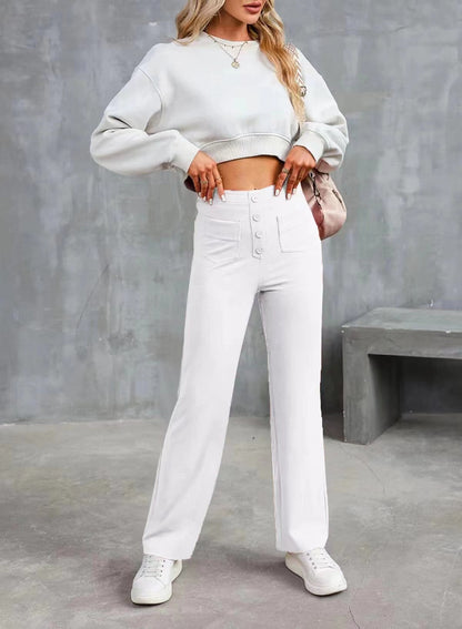 ComfyPlus™ – Die lässige Stretch-Hose mit hoher Taille
