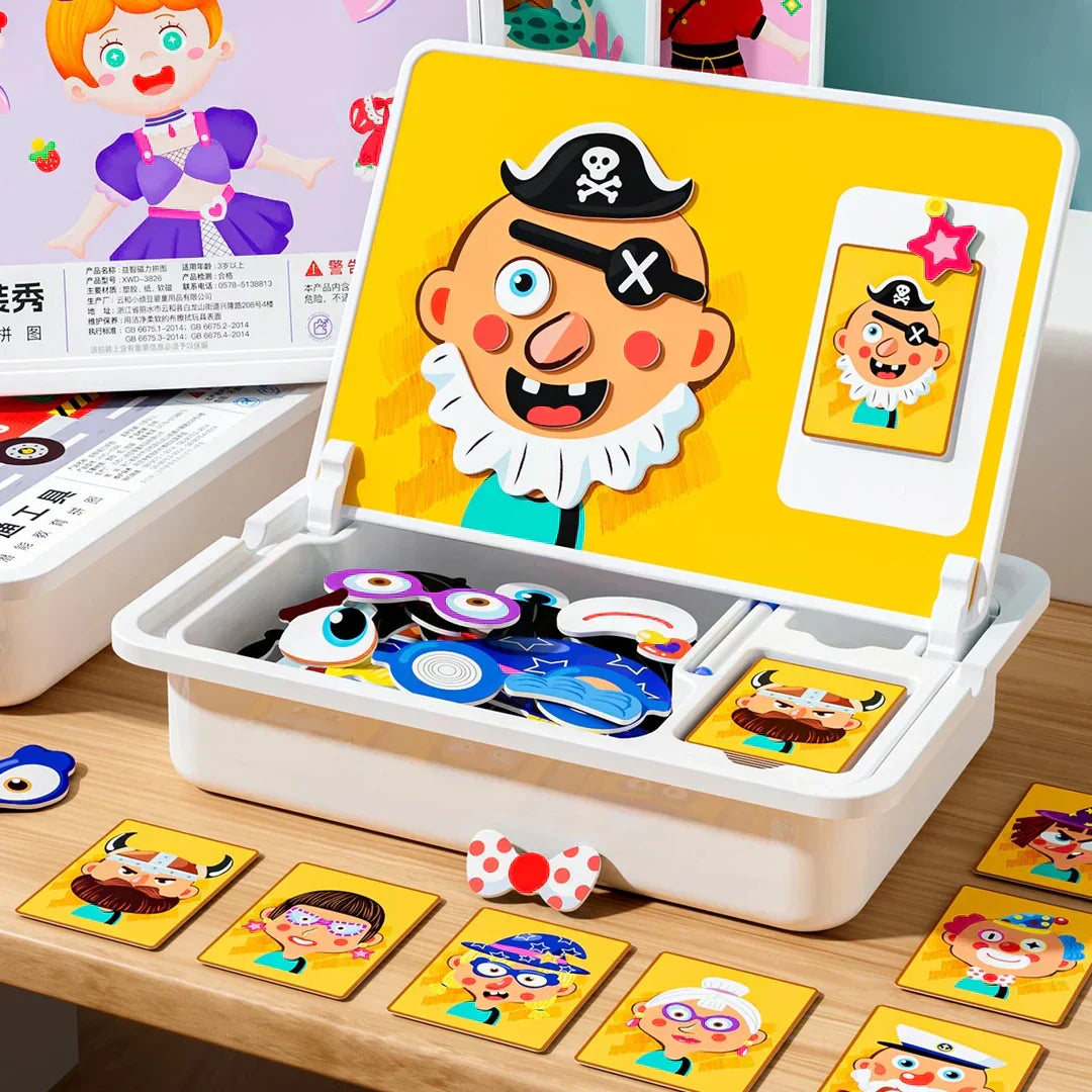 EduMag – Magnetisches Lern Gesichter-Puzzle | 50% RABATT