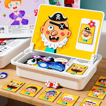 EduMag – Magnetisches Lern Gesichter-Puzzle | 50% RABATT