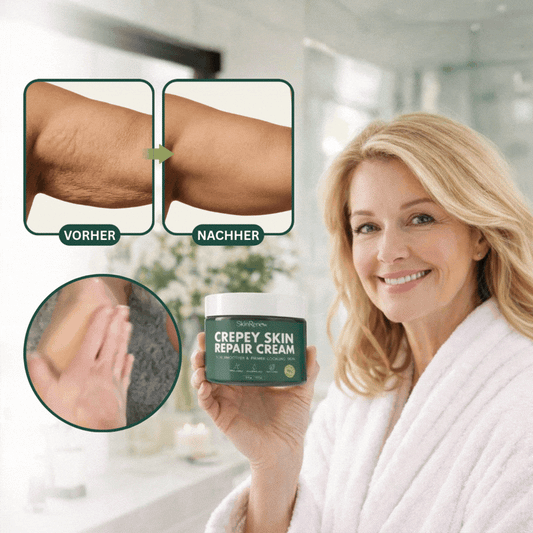 SkinRenew™ Reparaturcreme | Repariert schlaffe, alternde Haut in 14 Tagen [Letzter Tag Rabatt]
