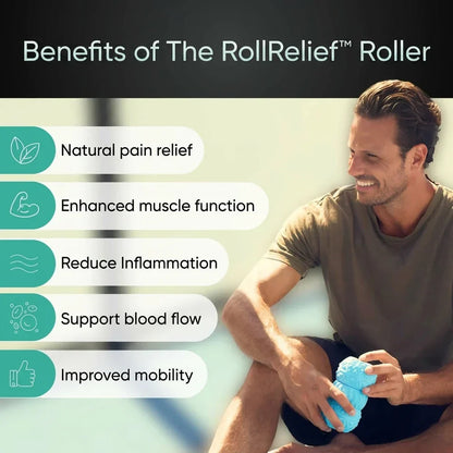 RollRelief™ Massagegerät – Für leichte Beine & wohltuende Entspannung zuhause