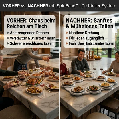 SpinBase™ | Drehbarer Drehteller zum Servieren