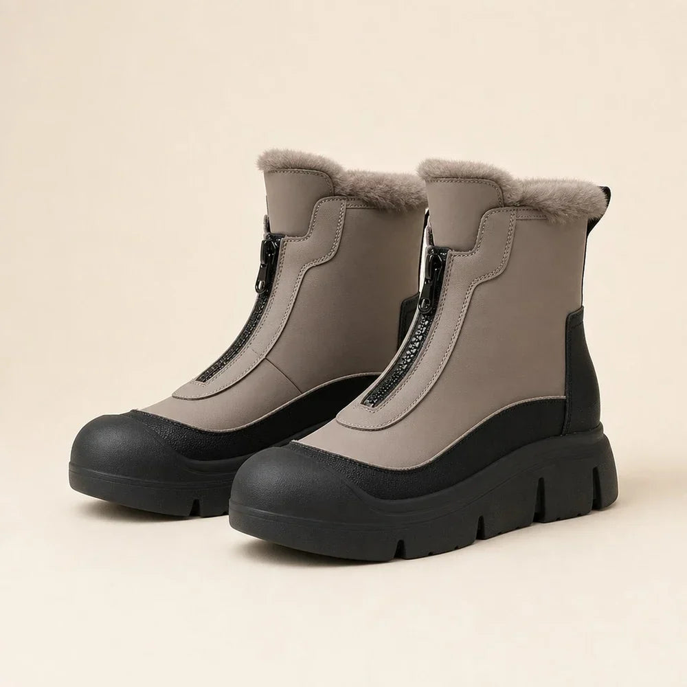 ZipWarm™ | Orthopädische Winterstiefel mit Reißverschluss