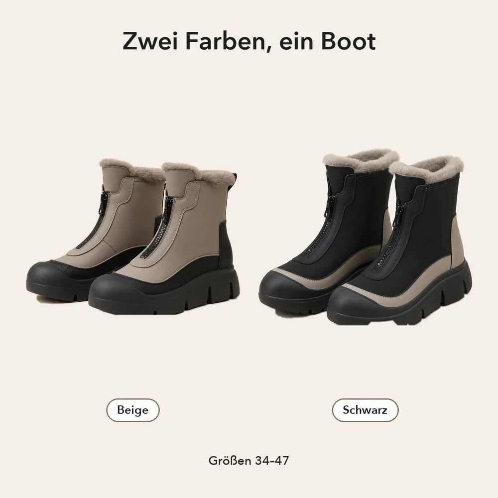 ZipWarm™ | Orthopädische Winterstiefel mit Reißverschluss