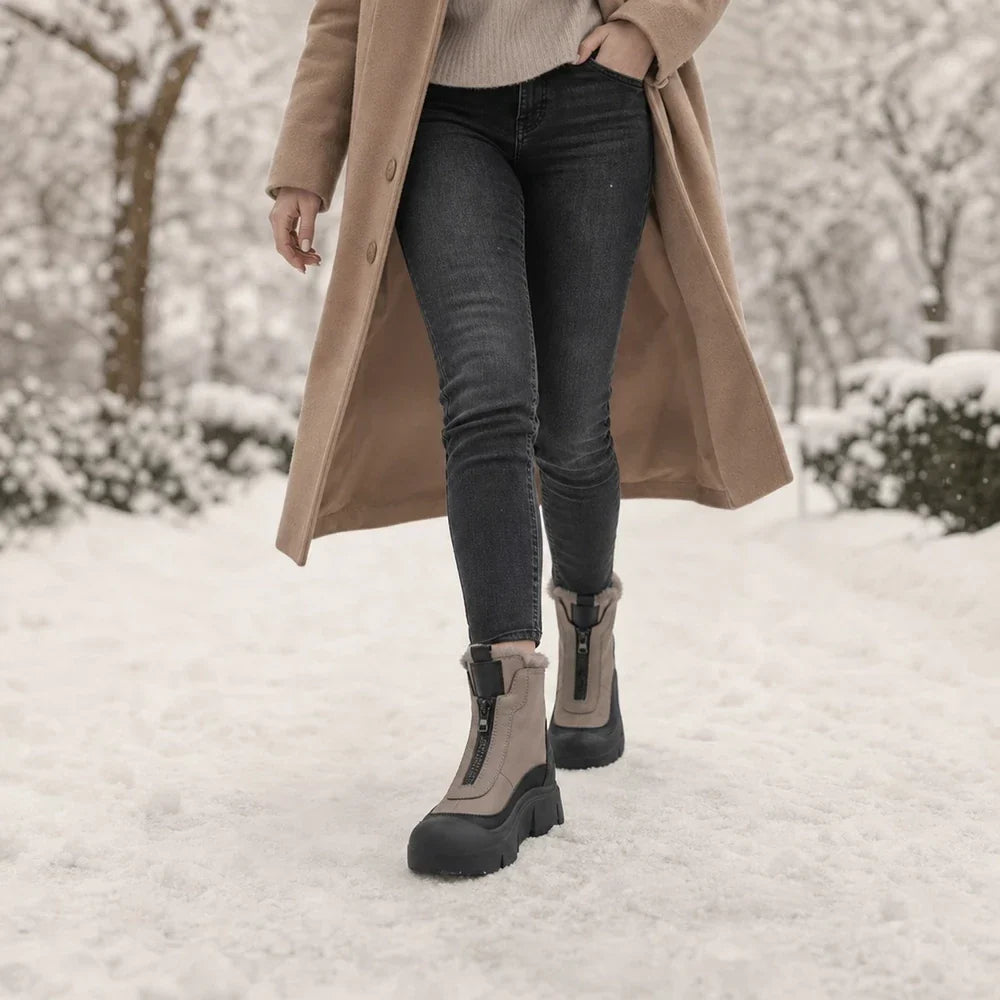 ZipWarm™ | Orthopädische Winterstiefel mit Reißverschluss