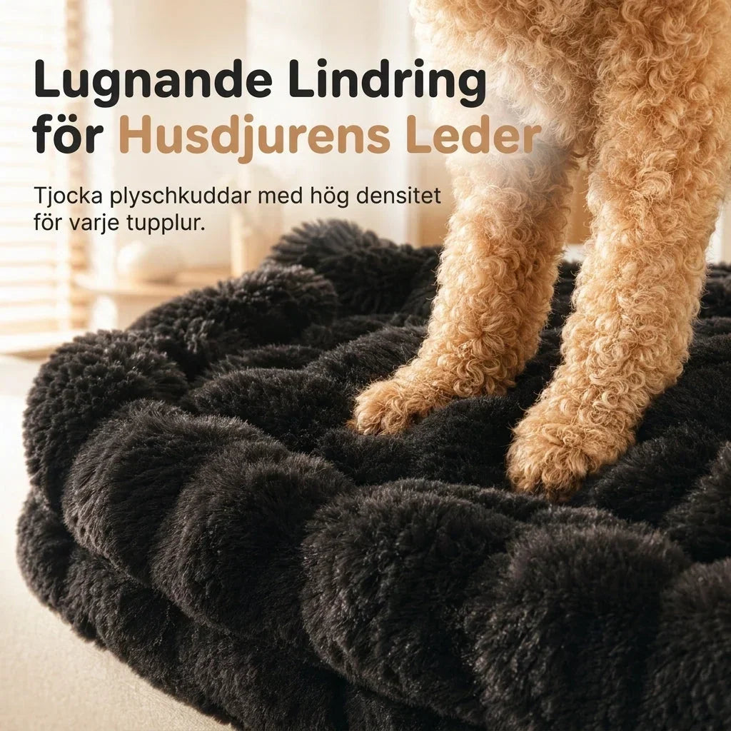 CozyFur™ | Kuschelige Haustiermatte aus Kunstfell mit rutschfester Unterseite