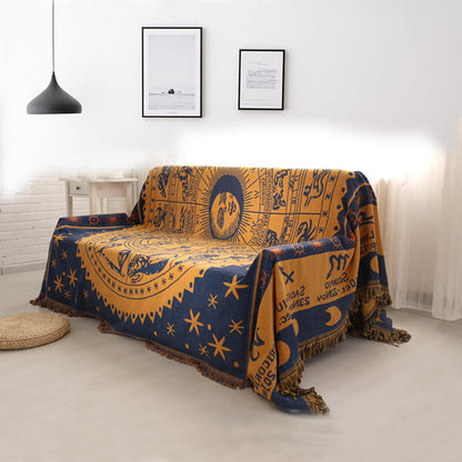 BohoNest™ | Wendbare Bohemian-Wurfdecke mit Quasten