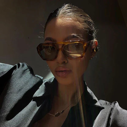 HexaShade™ | Moderne Sonnenbrille mit sechseckigem Rahmen