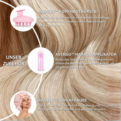 Aveeno Luisé Haaröl unterstützt ein dichteres, gesünderes Haarwachstum