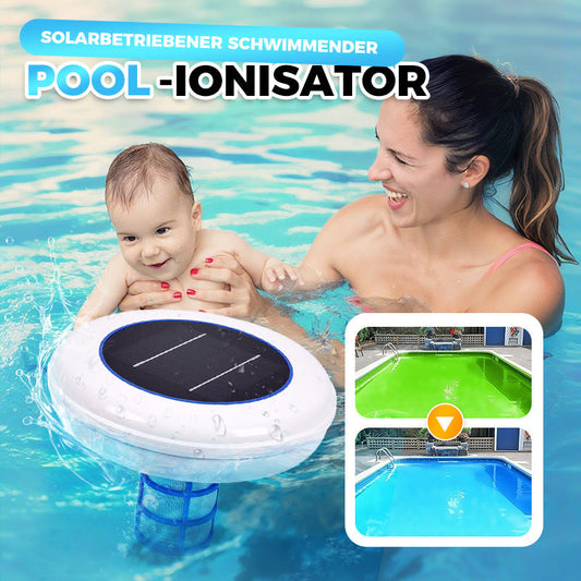 SolarSplash – Solarbetriebener Poolreiniger für mühelose Sauberkeit — spart Zeit, Aufwand und Energie.