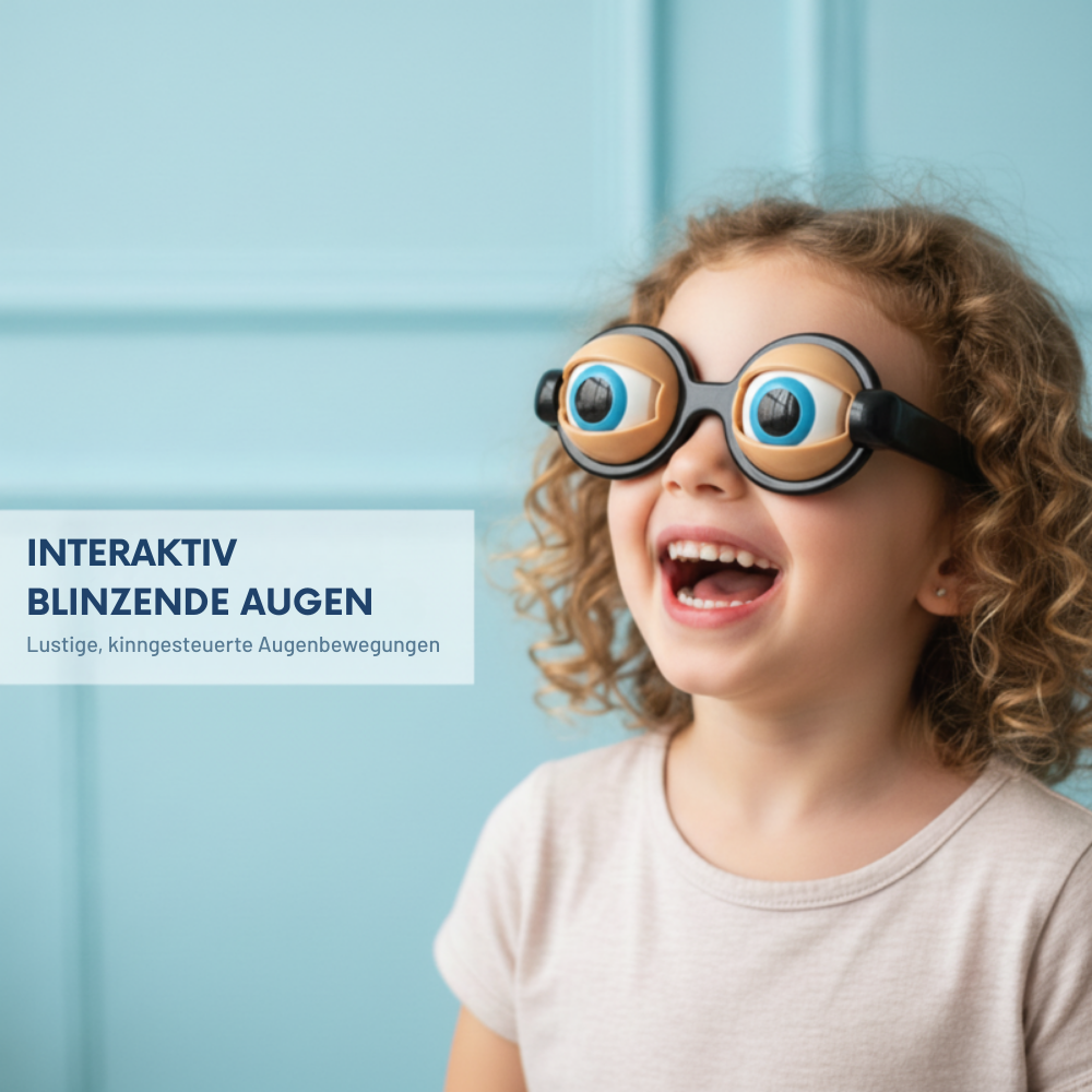 BlinkBeam – Kiefergesteuerte Kinder Spaß Augenbrille | 1+1 GRATIS