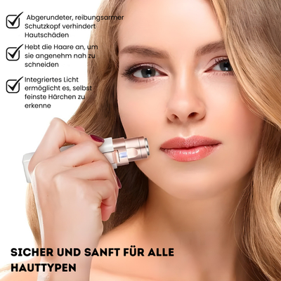 BareBelle™ – Präziser Augenbrauen- & Gesichtshaarentferner für Seidig Glatte Haut